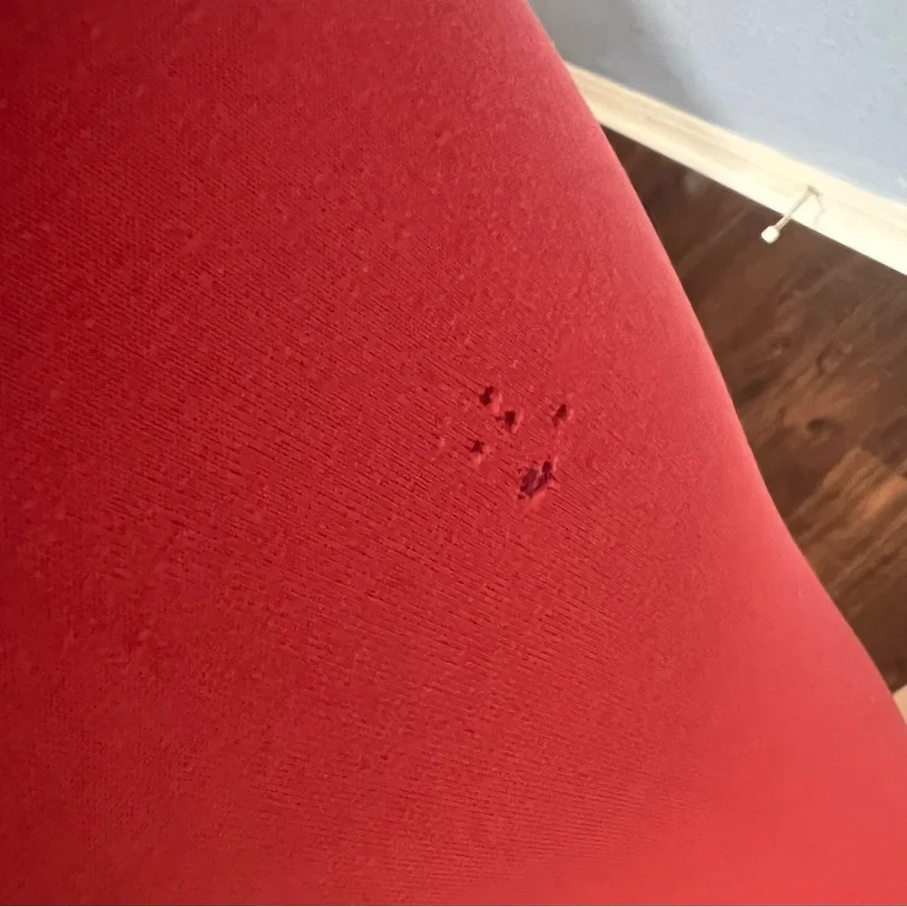 Lululemon Wunder Under Pant III (Reversible) Cranberry / Alarming